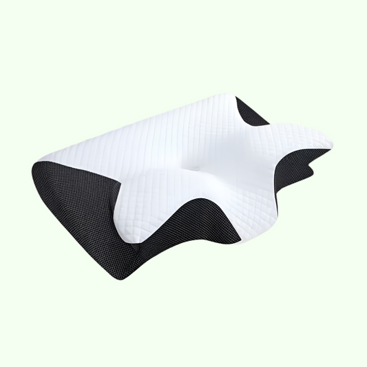 Butterfly Memory Foam Neck Pillow with Armrests for Side & Back Sleepers - Buy 1 Get 1 Free